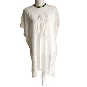 Fortune Swimwear Krysandra Mix Lace Cover Up Tunic